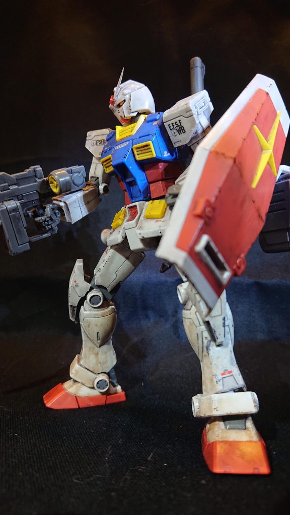 HG 1/144 RX-78-02 ガンダム(ORIGIN)–5枚目/制作者：かずよし