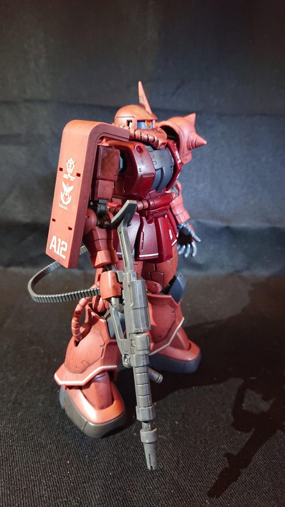 HG 1/144 MS-06S シャア専用ザクII (ORIGIN)–3枚目/制作者：かずよし
