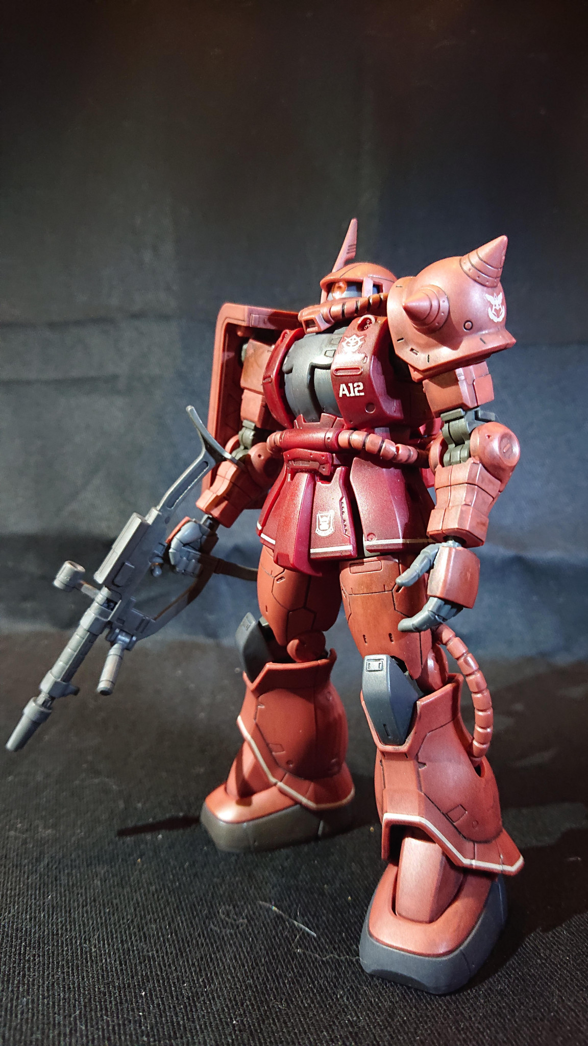 HG 1/144 MS-06S シャア専用ザクII (ORIGIN)｜かずよしさんのガンプラ ...