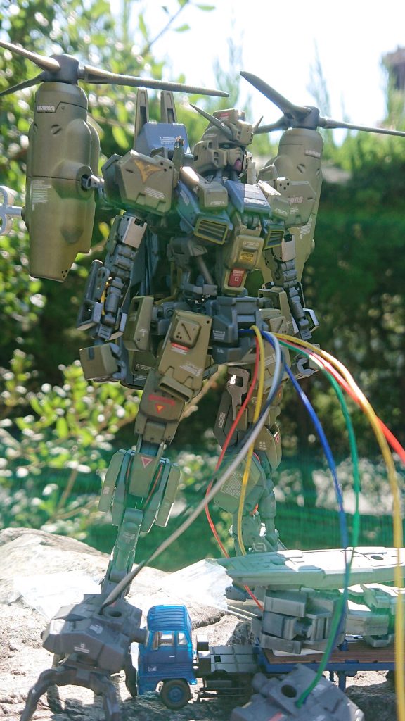 カラーは試験型と言うことで黄色に近いカーキ色にして後はけっこう汚しています😋。