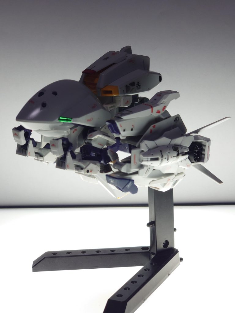 バックパックの位置が強引ですが一応変形も可能です ٩( 'ω' ) 設定としてはBWS的なイメージ