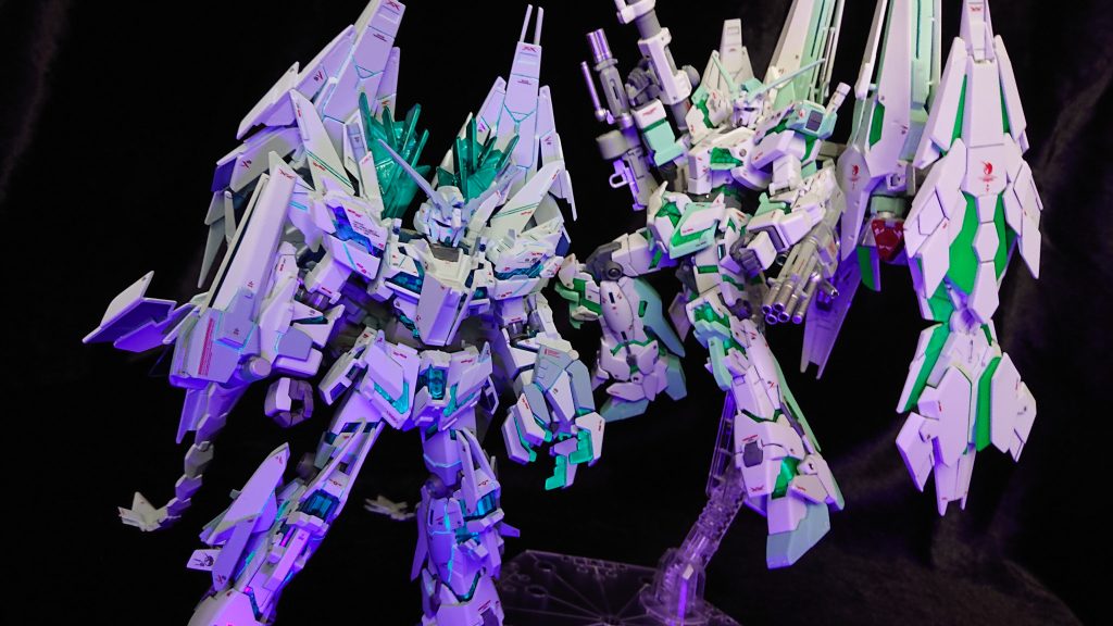 光らせたい希望が叶いました❗前回の作品とともに。