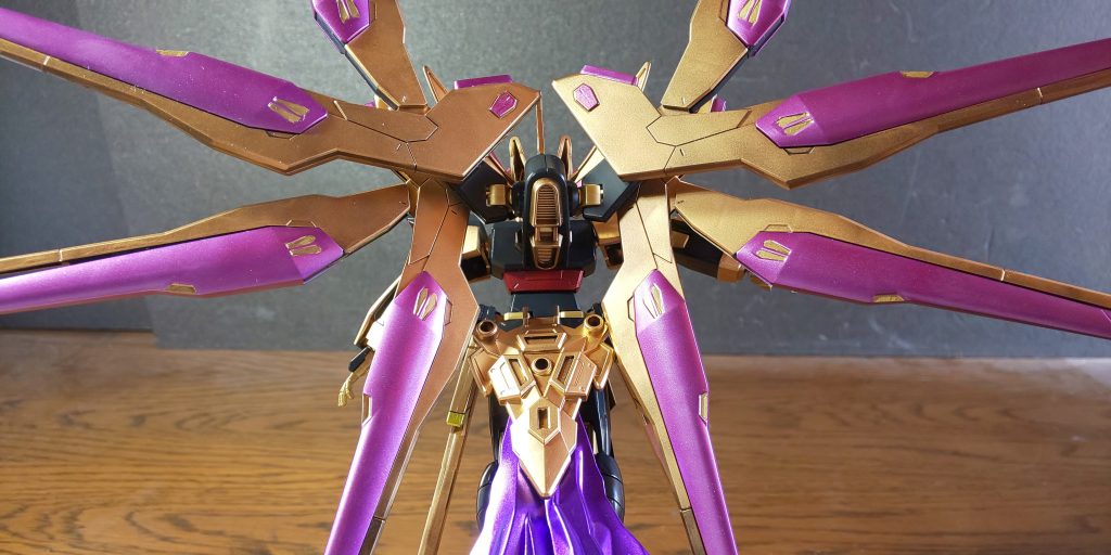 ドラグーンの色合いがかっこ良くお気に入りのバックショット。