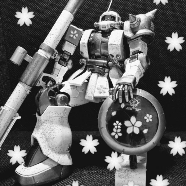 妻と子供とザク