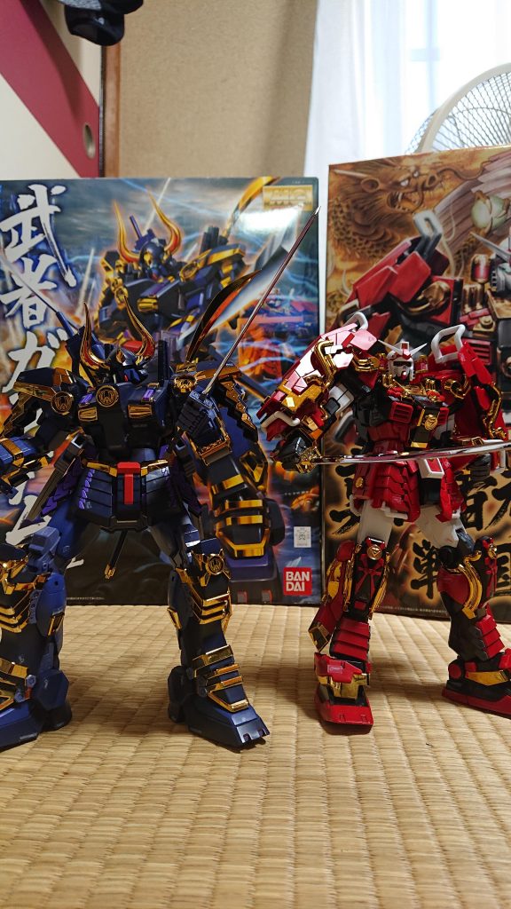 真武者頑駄無 戦国の陣とツーショット。