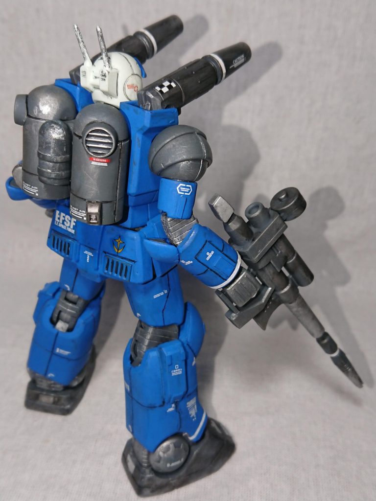 スレッガー・ロウ中尉機 HGUC ガンキャノン–4枚目/制作者：ＨＨ