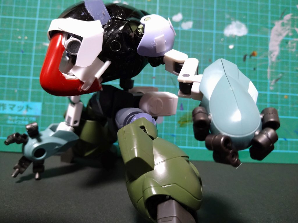 しょきは肩周りが一回り小さかった