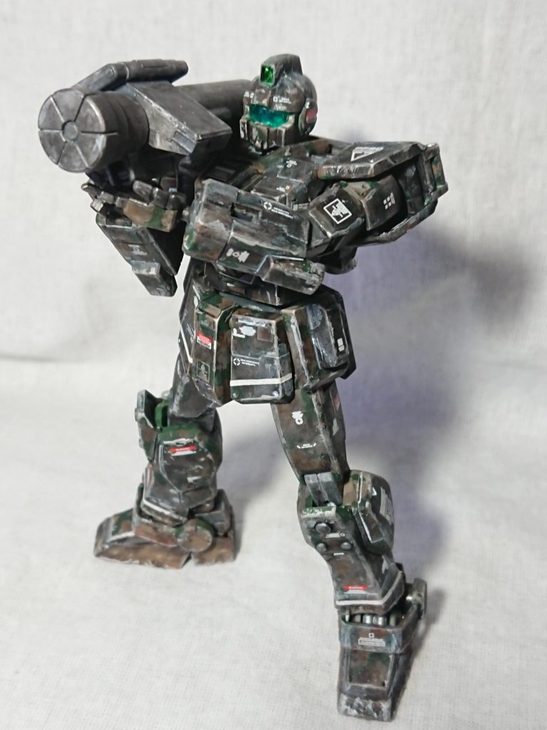 湿地帯用迷彩 HGUC 陸戦型ジム–5枚目/制作者：ＨＨ