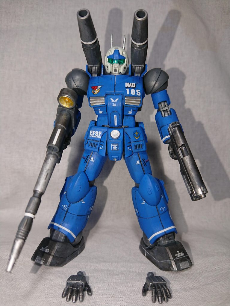 スレッガー・ロウ中尉機 HGUC ガンキャノン–2枚目/制作者：ＨＨ