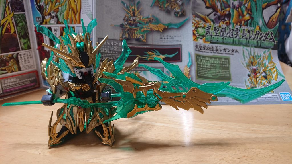 武聖関羽雲長νガンダム–2枚目/制作者：@premiere7105