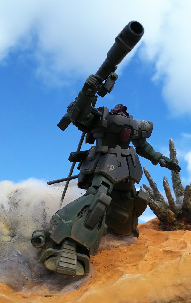 爆発と砂煙がヘッポコで見せたくない＞＜いつかリベンジしたいです。が、それを言うと全作共々やり直したい～