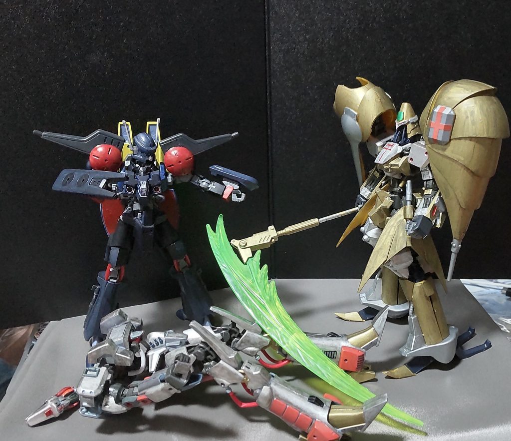 ポセイダル(ミアン)によってバイオセンサーを止められたことにより、システムの反動で急速に老化しだしたアマンダラが、ダバにとどめを刺そうとした所にまさかのギャブレーが助太刀に来た。ギャブレー「生きているか、ダバ!」ダバ「ギャブレー……!?」アマンダラ「私の選んだ若者が…そろって私に刃向かうと言うのか!?」ギャブレー「お前の時代は終わった!」アマンダラ「若僧がぁ!!」その後、アマンダラは消滅し、ヘッドライナーを失ったオージはその場で崩れるように倒れ機能を停止した。