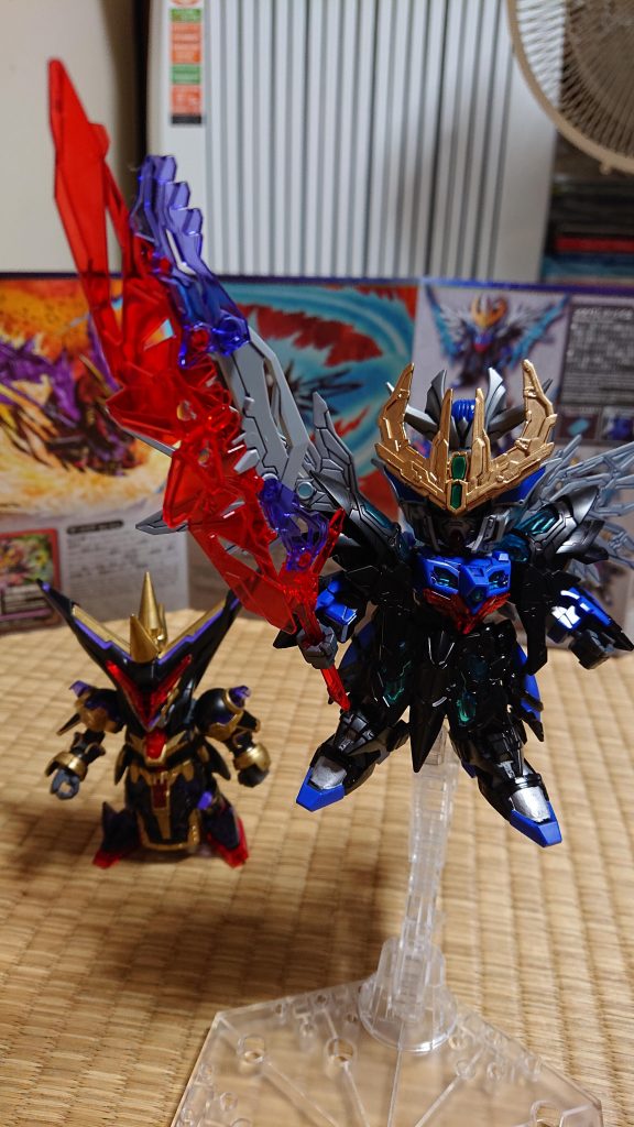 典韋マスターガンダムの装備でパワーアップ。