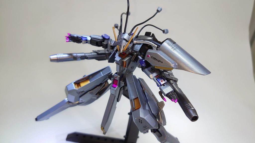 追加武装でメイン武装のダブルキャノン！このアングルが一番好きww