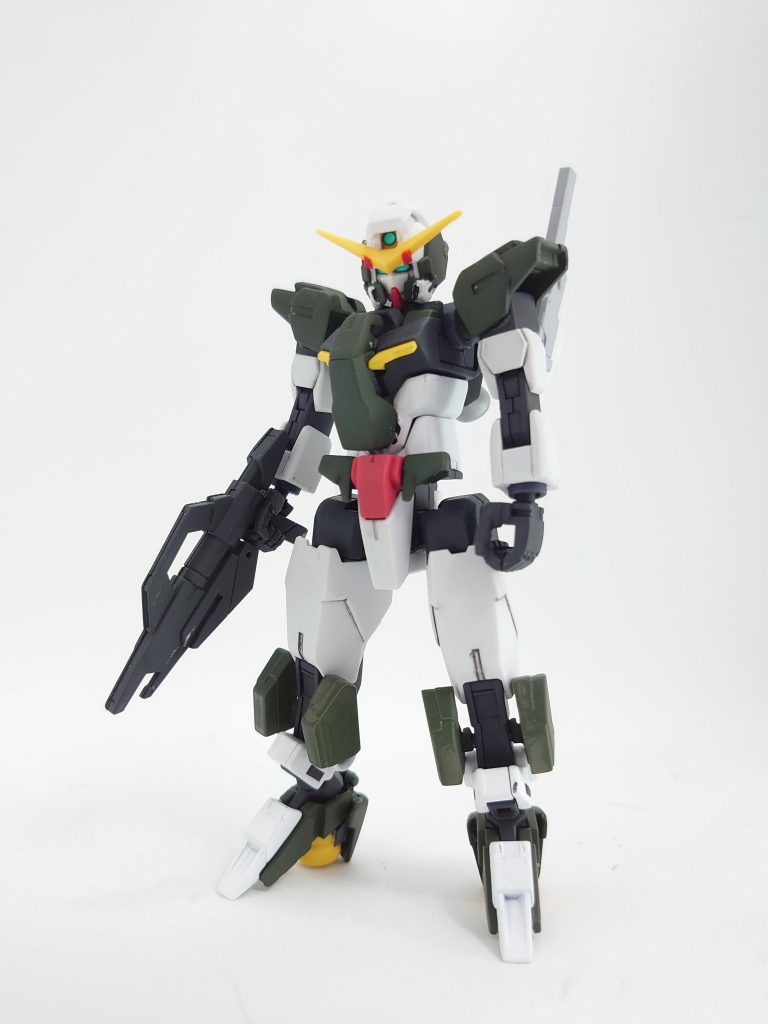 コアデュナメス変更点は脚部とバックパックにGNハンドガンを装備させました