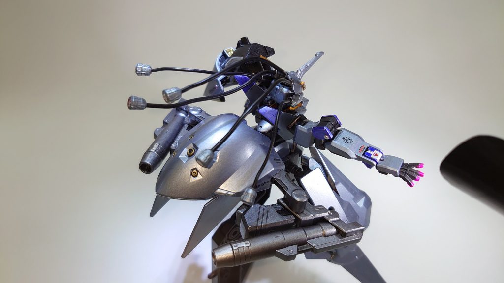 背面ダブルキャノンは可変式なので邪魔になりませんww だいぶん時間は掛かったけど、今回も楽しく作らせていただきました、ありがとうございますm(__)m