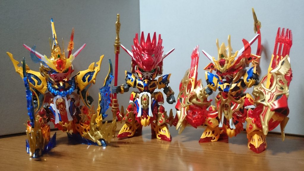 3人を並べたときの満足感といったら…！