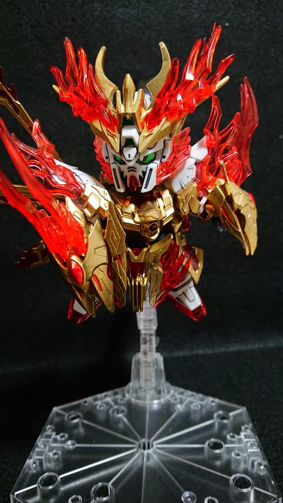 説明書のポーズ。