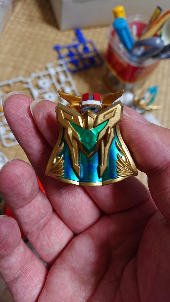 リアスカートの塗装です。