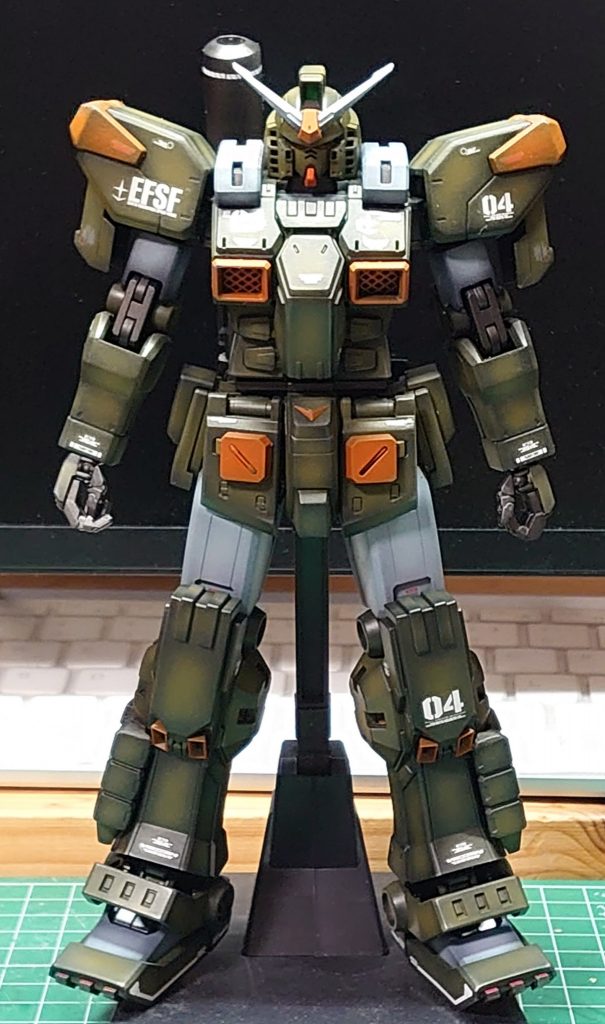 MG フルアーマーガンダム ver.ka サンダーボルト版 全塗装完成品 ...