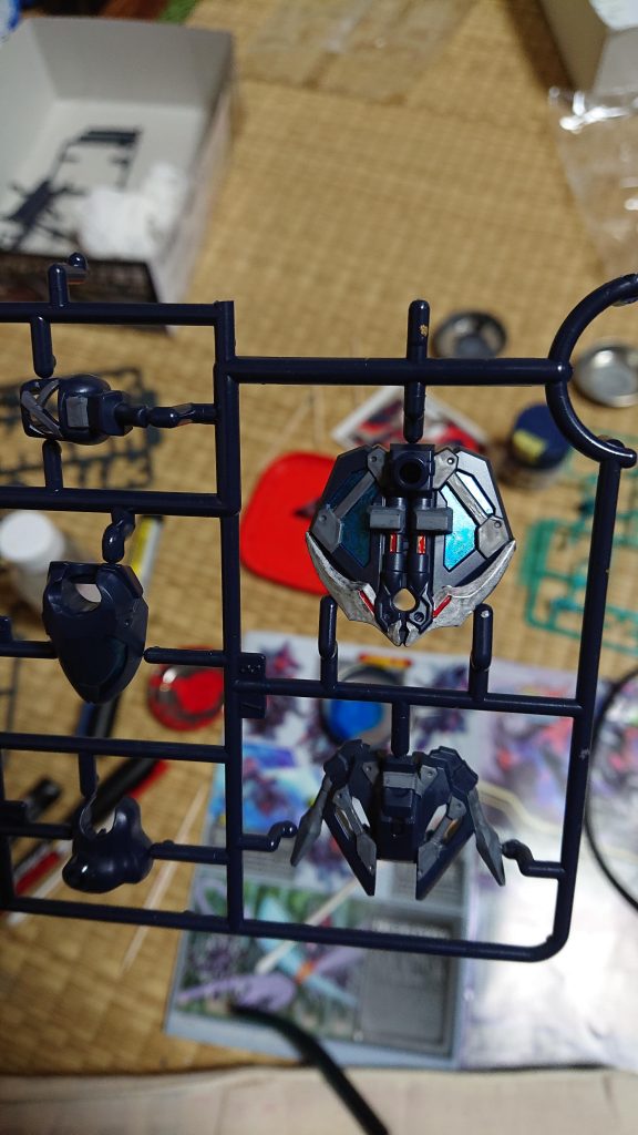 スカートの塗装です。