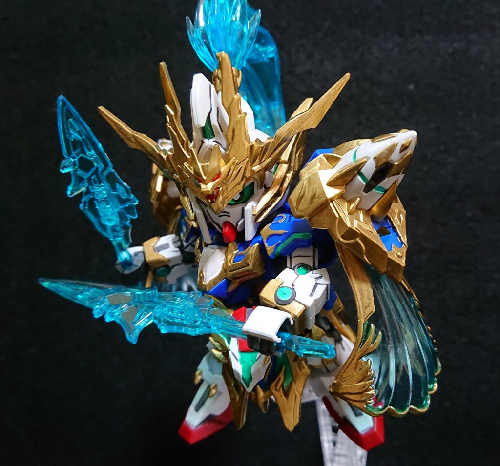 説明書のポーズ再現。