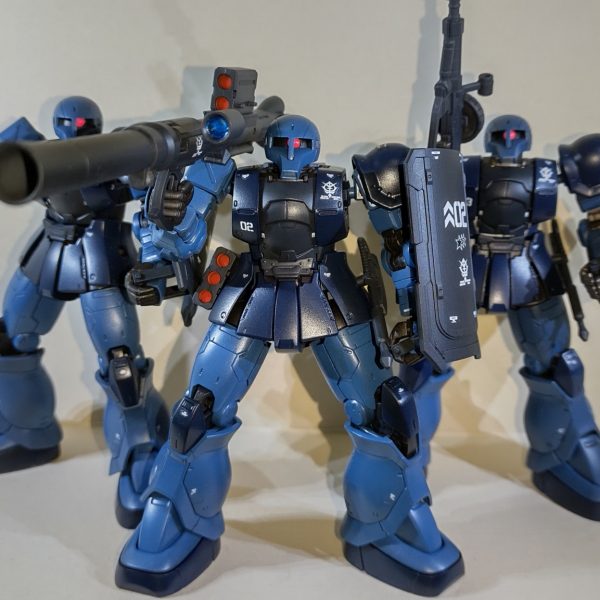 ザクⅠ　黒い三連星マッシュ機