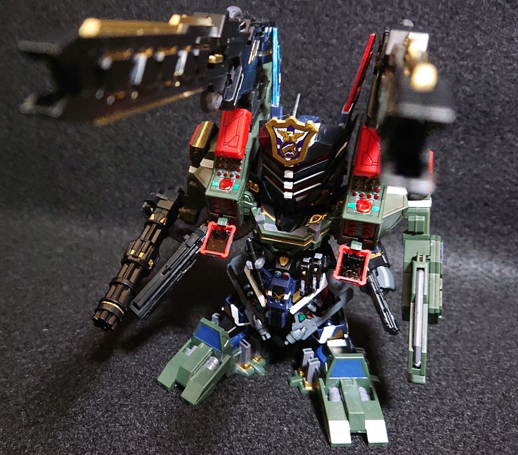 ミサイル展開。