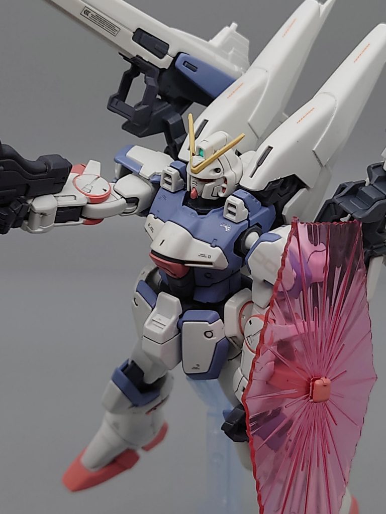 ビームシールド展開モードか、かっこいいのに