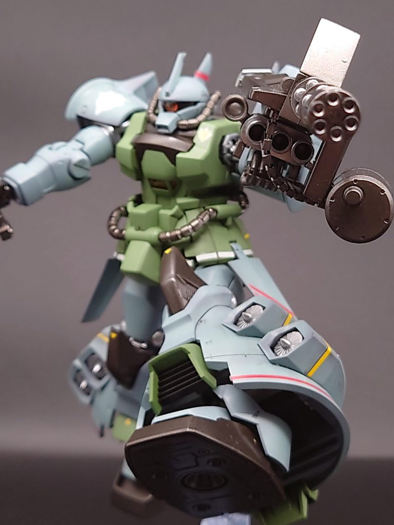 ガトリング砲に、ピント合わせたショットなんかいいですね！