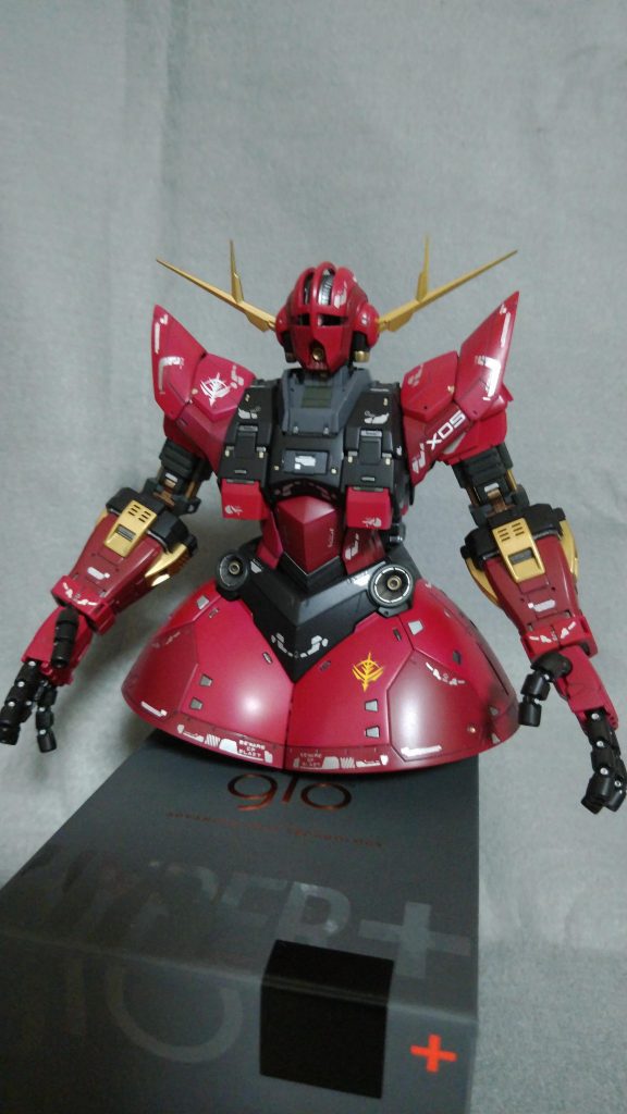 パーツを外せばノーマルのジオングになります。やっぱりRGはできがいい✨