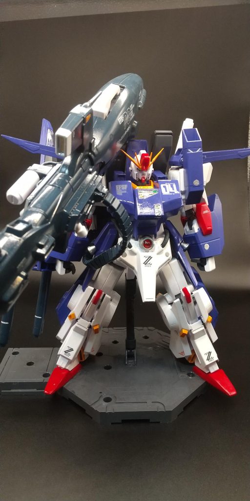 旧 MG フルアーマーZZ ガンダム–2枚目/制作者：666