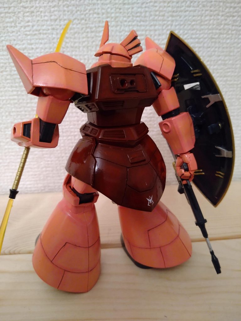 足裏やスカートの裏は、特に筋彫り頑張ったつもり…です！