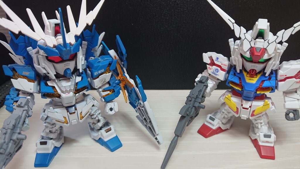 アムロ仕様のユニコーンと