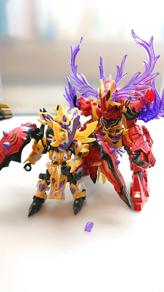 牛魔王は瀕死の羅刹女の姿を悲しみ羅刹女は己の妖力を夫の牛魔王に託し息を引き取る全ては愛する夫の為に・・・・