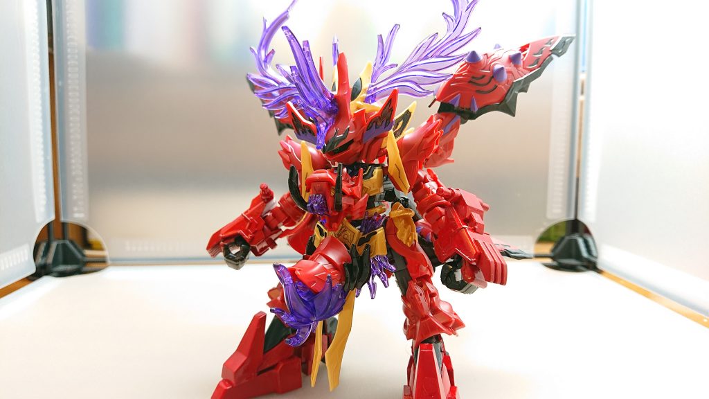 牛魔王シナンジュ(羅刹の装)牛魔王シナンジュが羅刹女クシャトリヤの鎧が合体した姿妖力、怪力、機動力全てが大幅に上昇しておりその姿も大きく変化している