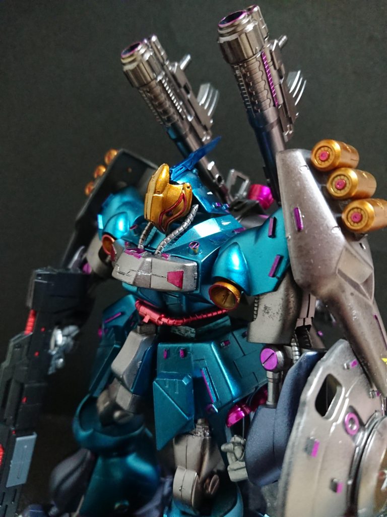 ボディと足を2mmずつ延長