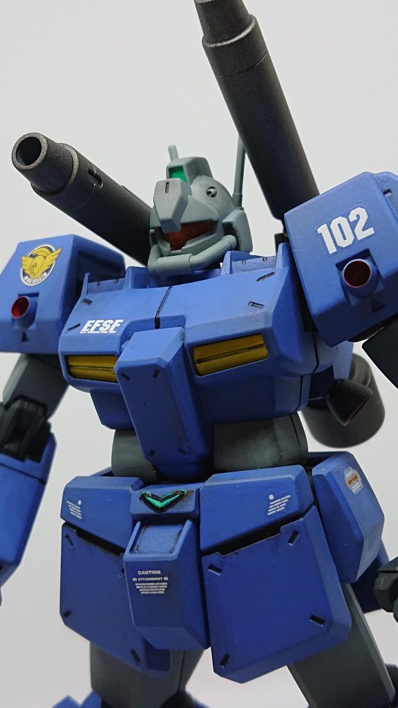 腹部で2.5mm延長しました。