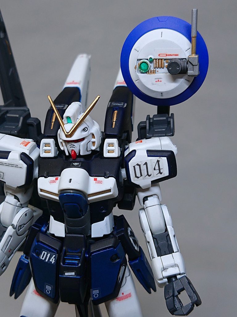 レドームはバンダイのビルダーズパーツ・MSレドーム01を使用。