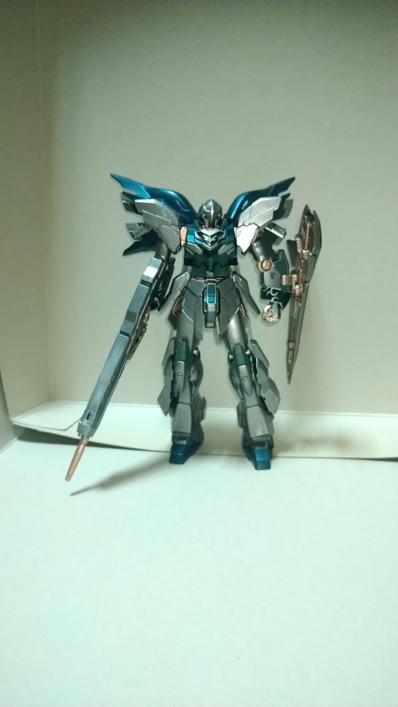 全体をメタリックにする事に全てを注ぎました