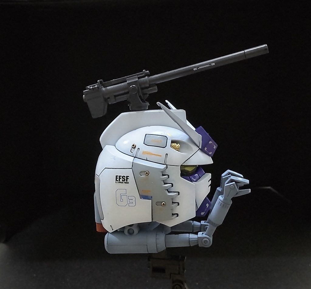 G3ネームもチャンとデカール貼り付け