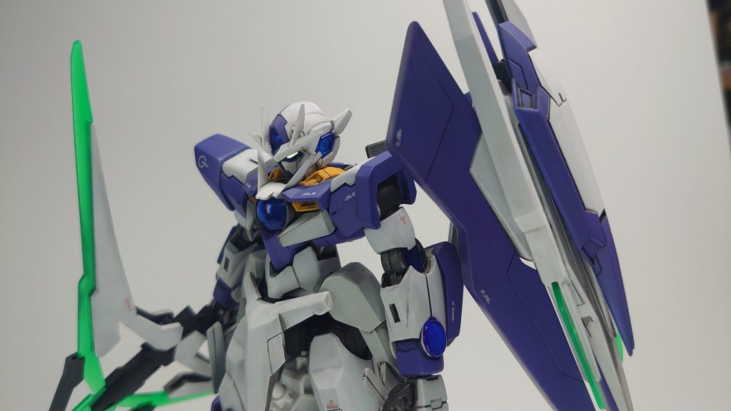 これが多分ベストショット。目はラピーテープを使用して光って見えるようにしてます。