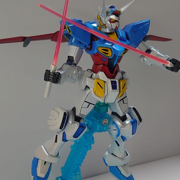 Gセルフ　大気圏用パック&宇宙用パック装備