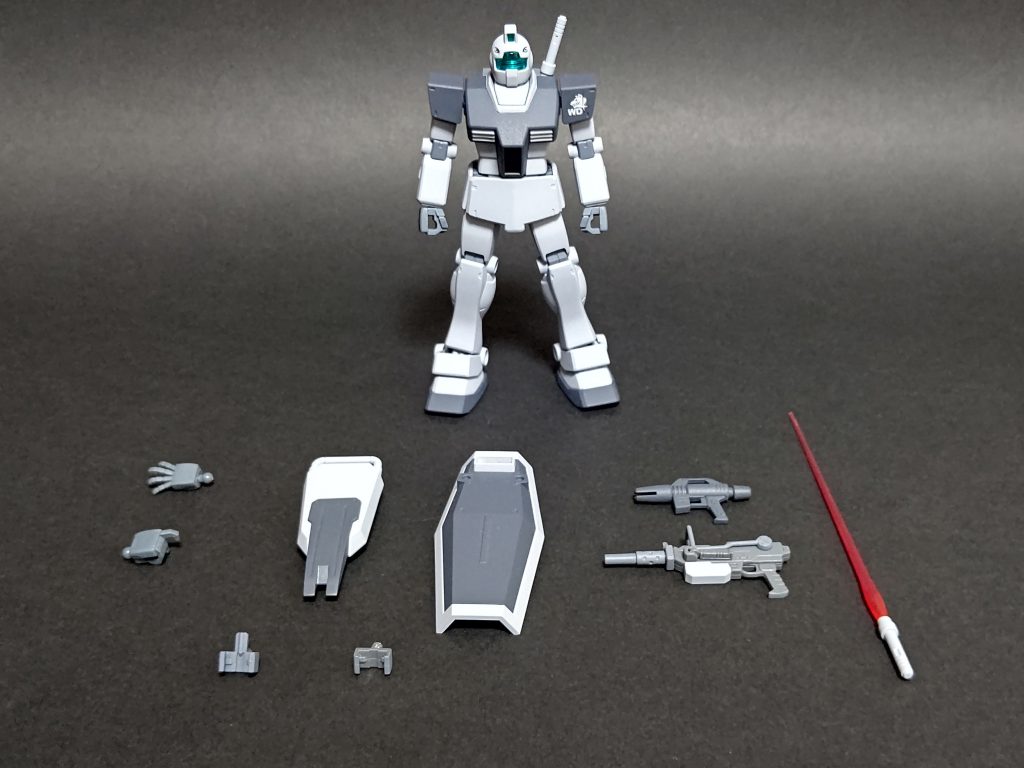 作ったもの。武器とシールド類は他キットから拝借。