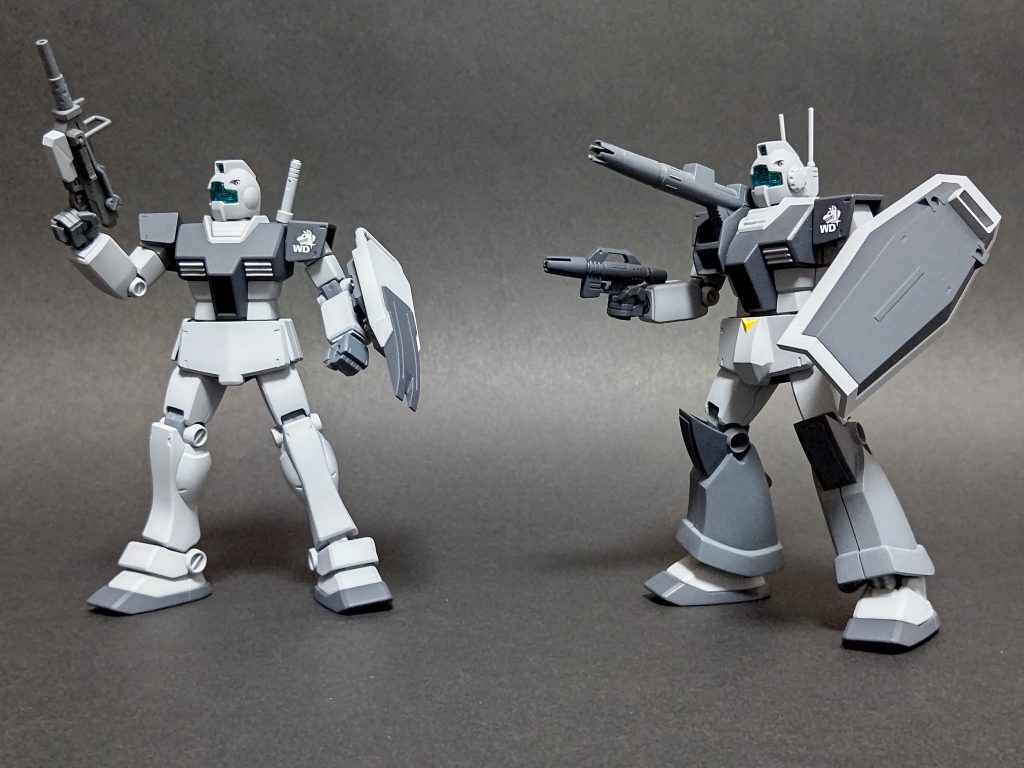 こうなると量産型ガンキャノンを作ってホワイトディンゴ隊を揃えたくなります。