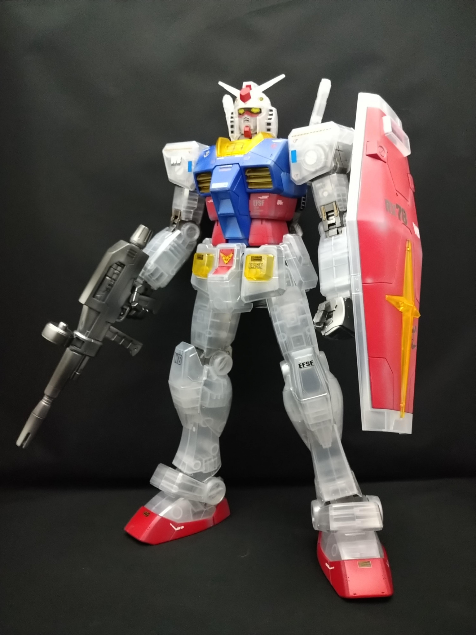 メガサイズ 1 48 ガンダム 1番くじラストワン Ash7045fさんのガンプラ作品 Gunsta ガンスタ