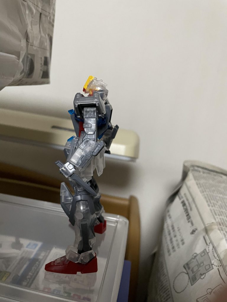 EGストライクガンダム(1番くじ景品)–3枚目/制作者:ガンプラ初級者