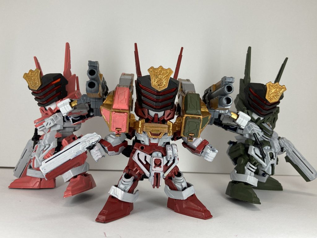 いい感じにレバーもつけることができたので最終決戦も再現できるように。