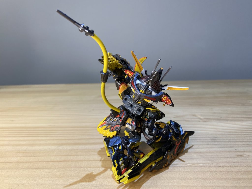 横