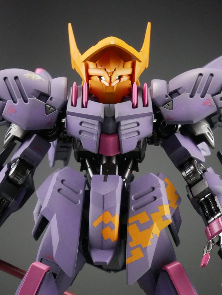 ▲関節はフレームメタリックを使用してキラッと光るアクセントになるようにしました。